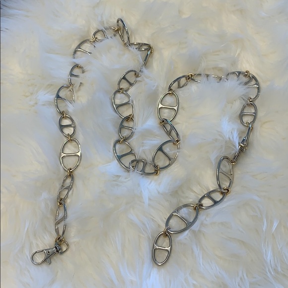 ♥️ Oval Link Chain Fashion Belt Length 45” - Picture 5 of 5